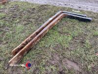 Pair of long pallet forks