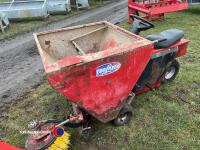 Bobman cubicle sawdust dispenser c/w brush - 5