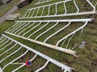 15ft heavy duty cattle feed barrier, new never used - 3
