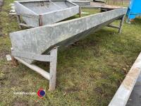 12ft cattle barrier trough - 3
