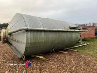 10T steel feed bin - 3