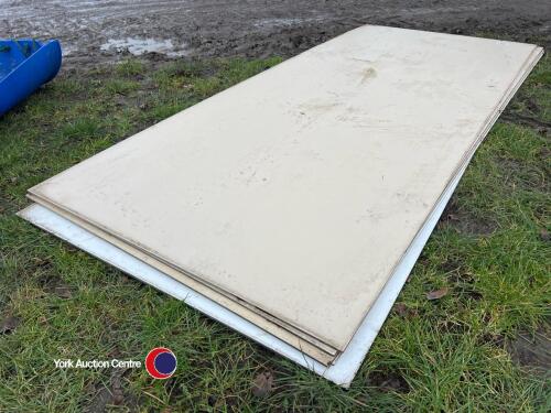 8 x 4 plastic stock board