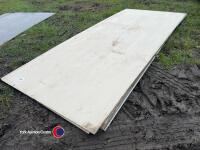 8 x 4 plastic stock board - 2