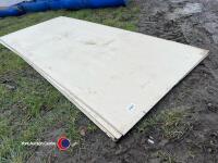 8 x 4 plastic stock board - 3