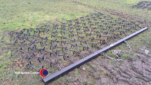 10ft trailed chain/grass harrow