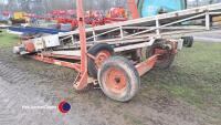 Swiftlift 38ft elevator c/w 6ft neck, 24in belt, auto slew, 3 phase - 3