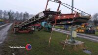 Swiftlift 38ft elevator c/w 6ft neck, 24in belt, auto slew, 3 phase - 4