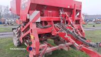 Grimme GB330 trailed 3 row potato belt planter - Control box in office - 2