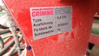 Grimme GB330 trailed 3 row potato belt planter - Control box in office - 5