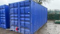 20ft x 8ft storage container