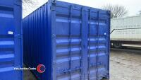 20ft x 8ft storage container - 2