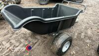 New ATV tipping trailer, 1200lb - 3