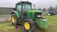 John Deere 6320 4wd tractor, premium cab, L/H shuttle , 8119hrs, PN05MVG