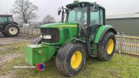John Deere 6320 4wd tractor, premium cab, L/H shuttle , 8119hrs, PN05MVG - 2