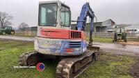 Takeuchi TB80FR excavator, 2003, 8T excavator, 6123 hours, key in office - 4