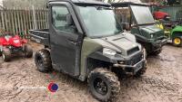 Polaris Ranger diesel UTV,17 plate, good tyres, key in office - 2