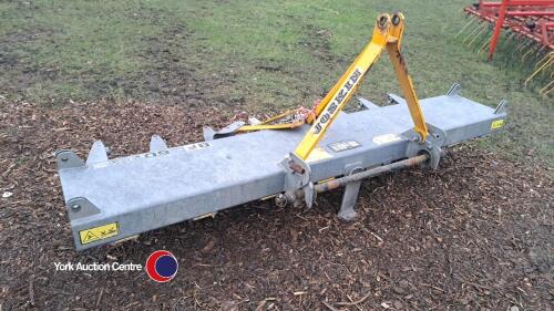 Joskin 8ft tractor mounted grass harrows