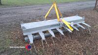 Joskin 8ft tractor mounted grass harrows - 2