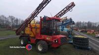 1996/97 Frazier Agribuggy 4D sprayer, 24m boom, row crop and flotation wheels, RDS floor controller, key in office, documents & sale invoice in cab, no V5