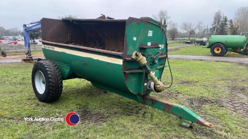 Major muck out 750 rota spreader c/w hydraulic lid