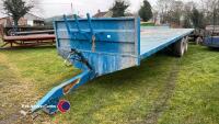 32ft double axle flat trailer - 2