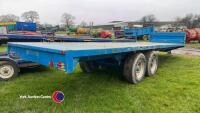 32ft double axle flat trailer - 3