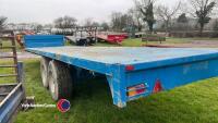 32ft double axle flat trailer - 4