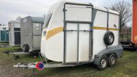 Bateman double horse box, new tyres fitted - 2