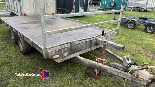 T14ft car trailer in good condition