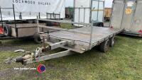 T14ft car trailer in good condition - 2