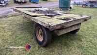 10ft single axle flat trailer - 3