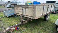 Single axle hydraulic tipper trailer - 2