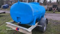 Towable water bowser with diesel engine - 4