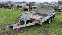 Ifor Williams plant trailer with new wheels and tyres and new floor - 2