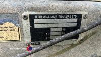 Ifor Williams plant trailer with new wheels and tyres and new floor - 6