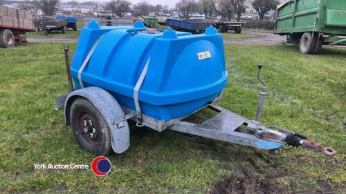 Brenderup single axle water bowser