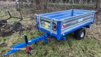 New unused 1.5 ton three way tipping trailer - 2