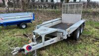 Ifor Williams GX84 plant trailer. 2022, Very little used, very good condition. - 2