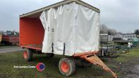 Curtainsided trailer, 16ft long