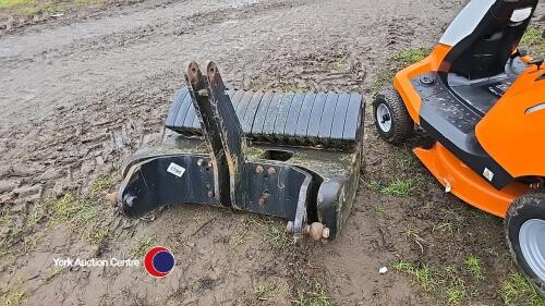 Agco weights with brackets