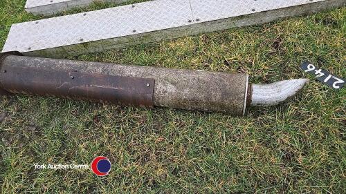 JCB exhaust