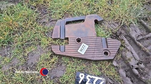 Tractor weight