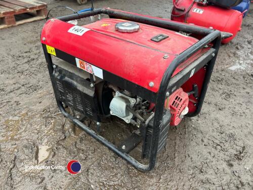 Petrol generator Neilsen 6500 very little use