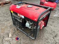 Petrol generator Neilsen 6500 very little use