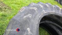 Goodyear 18.4R38 tyres - good removed tubeless - 3