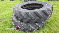 Goodyear 18.4R38 tyres - good removed tubeless - 4