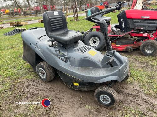 Mountfield R25M grass collecting ride on mower 25in cut with collecting box petrol electric start