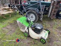 Etesia pedestrian mower Pro 46, self drive, runs/cuts