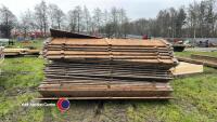 100 - 3m x 0.5m floorboards - 5