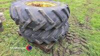 16.9 x 28 Ford 8 stud wheels - 4